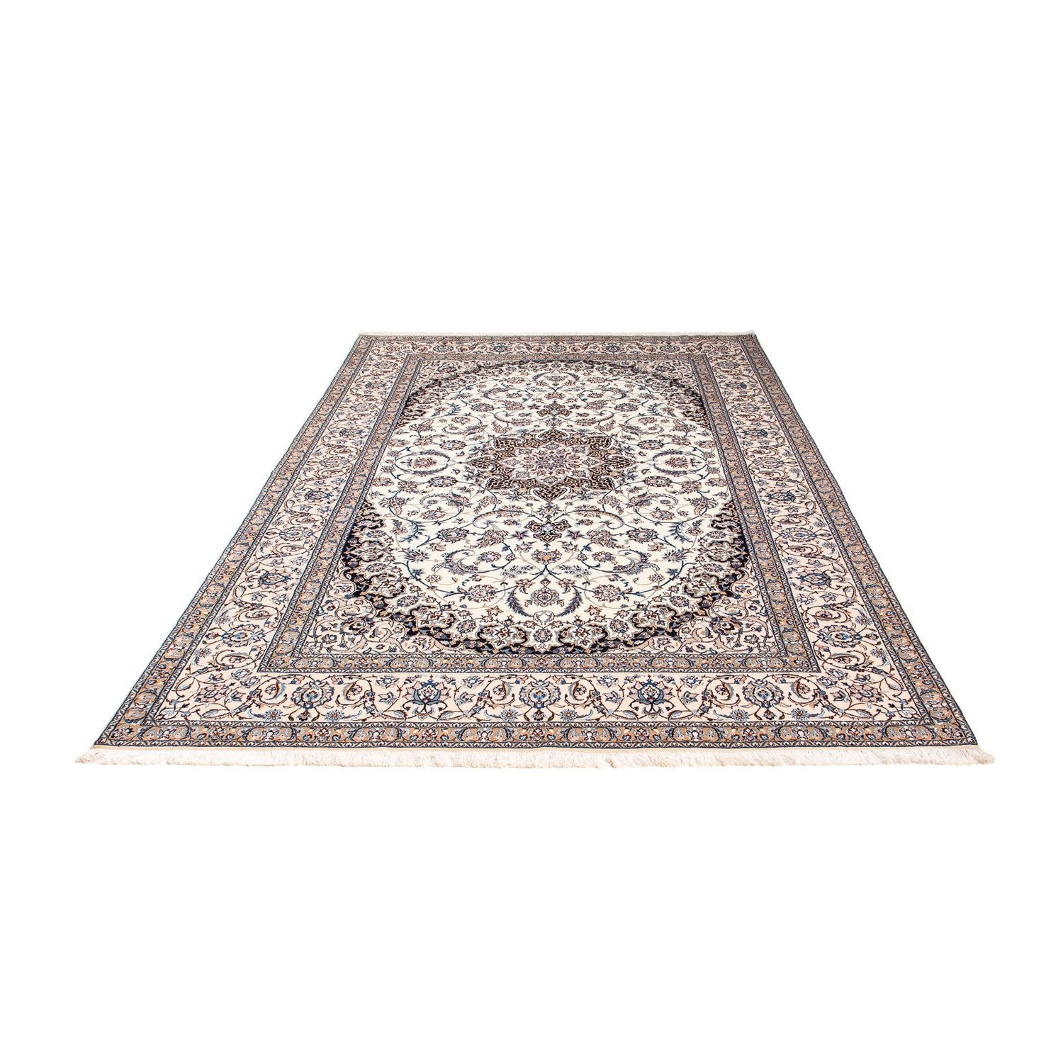 Perserteppich - Nain - Premium 262 x 177 cm Wohnzimmer Teppich