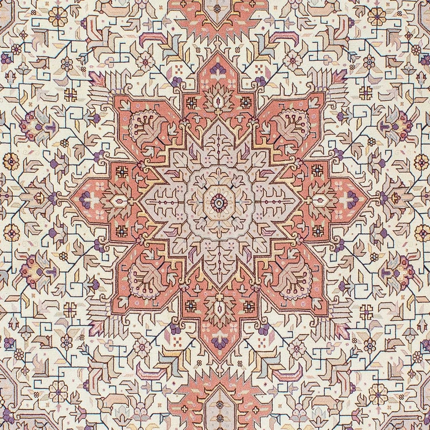 Perserteppich - Täbriz - Royal 212 x 151 cm Teppichbrücke