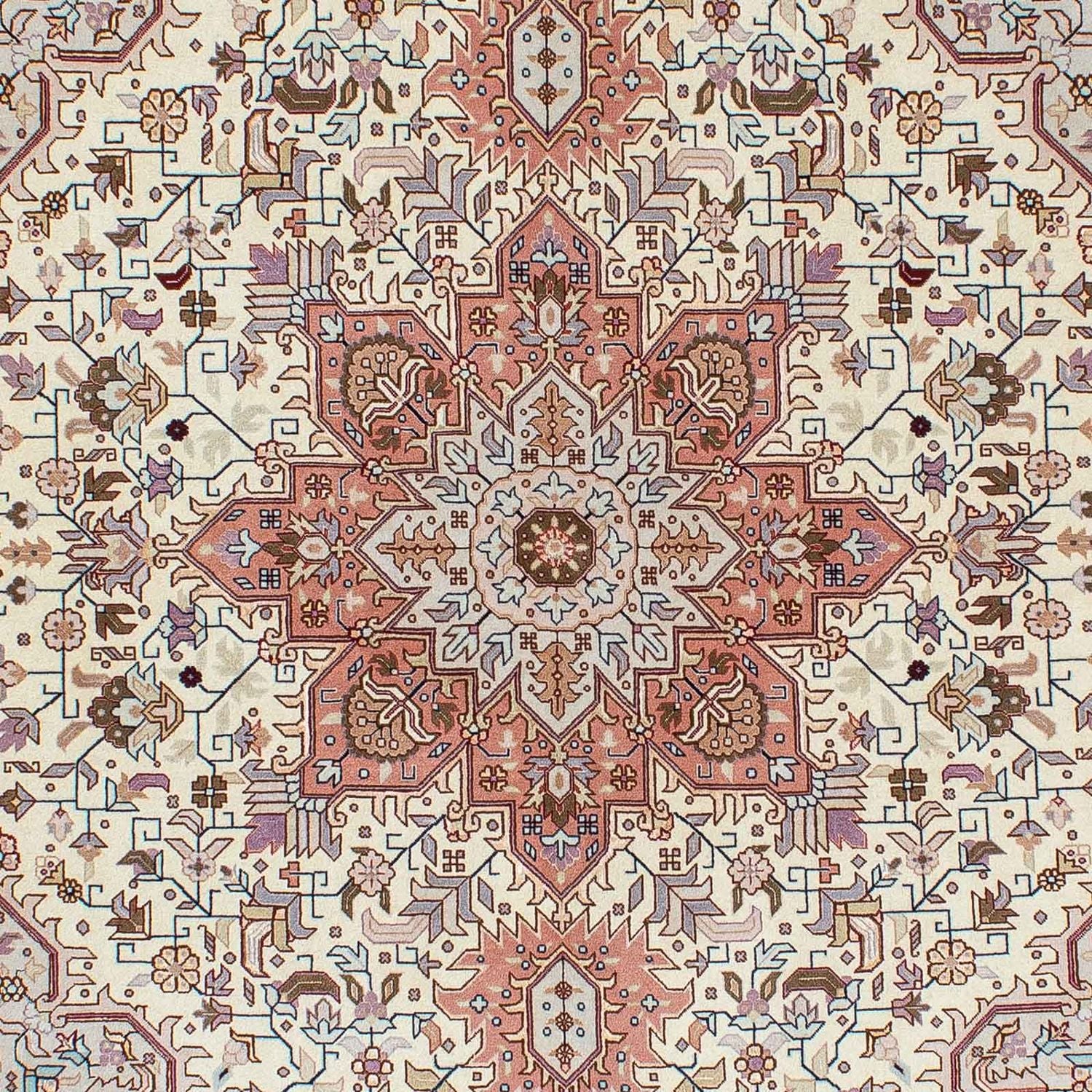 Perserteppich - Täbriz - Royal 208 x 156 cm Teppichbrücke