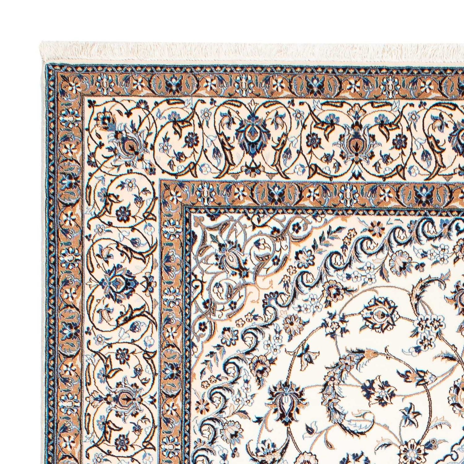 Perserteppich - Nain - Premium 248 x 156 cm Wohnzimmer Teppich