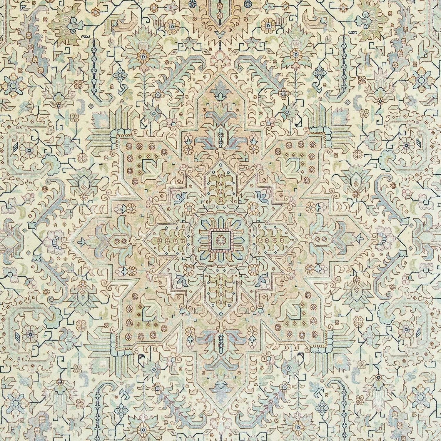 Perserteppich - Täbriz - Royal 306 x 203 cm Wohnzimmer Teppich