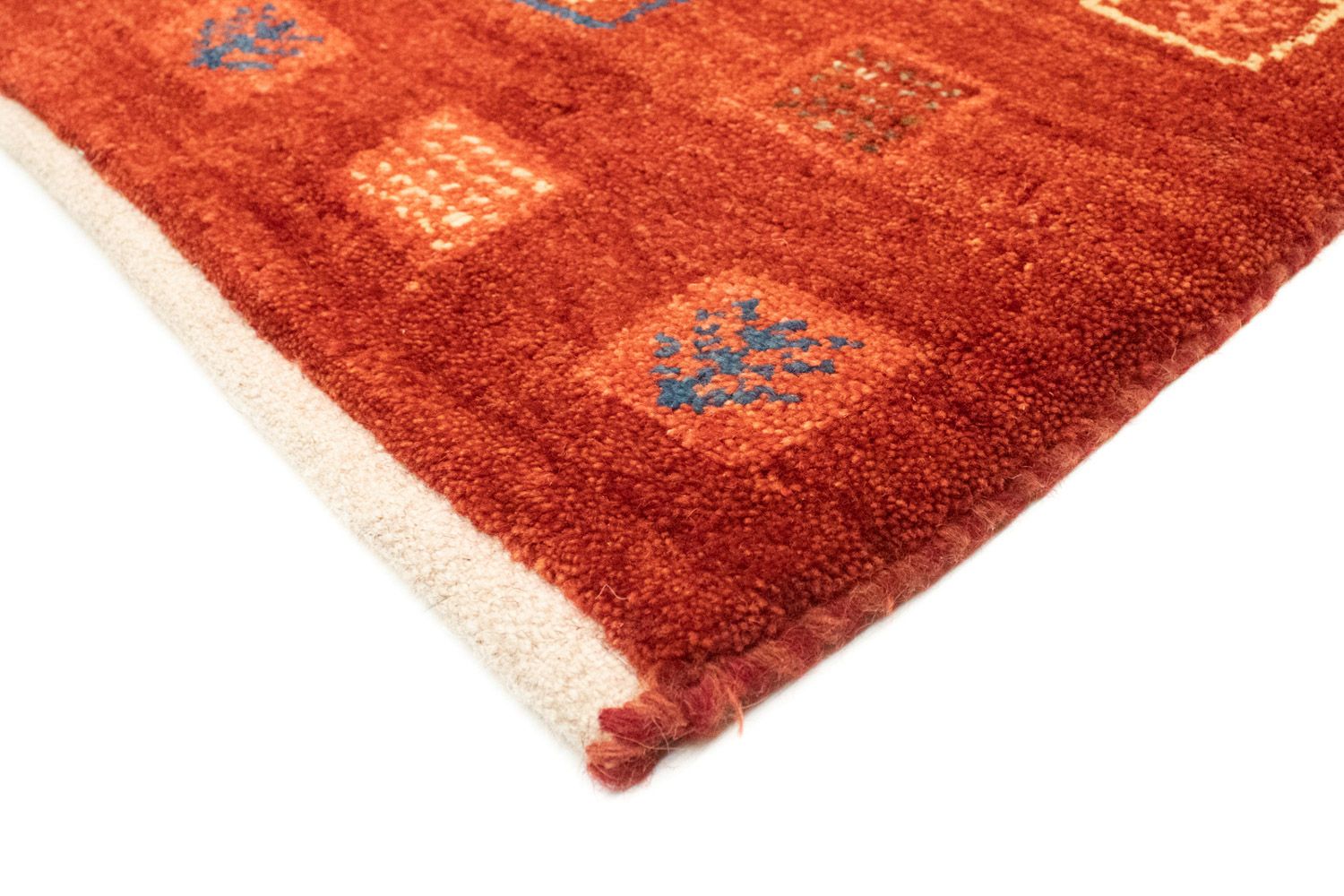 Gabbeh Teppich - Perser 230 x 165 cm - rot