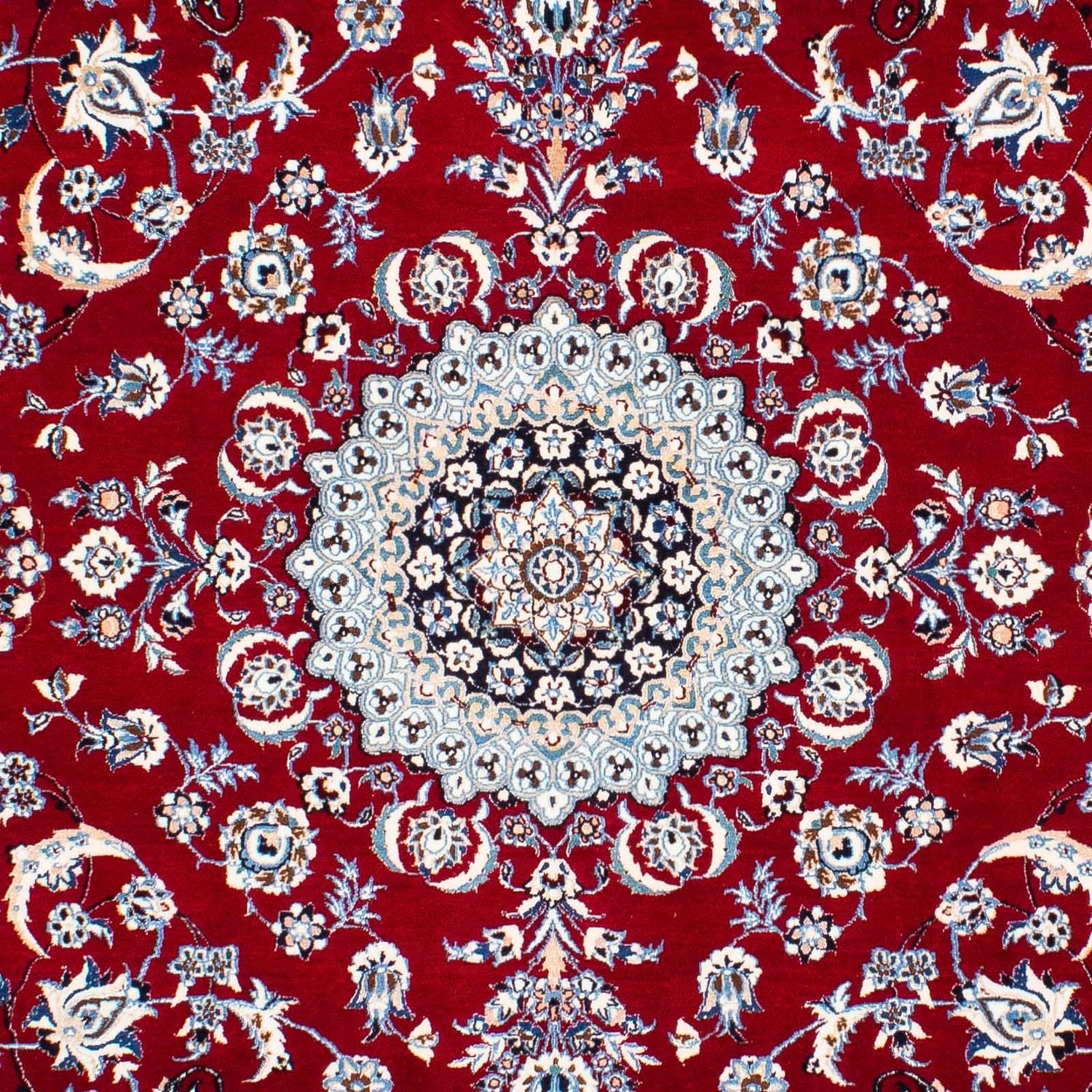 Perserteppich - Nain - Premium 236 x 153 cm Wohnzimmer Teppich