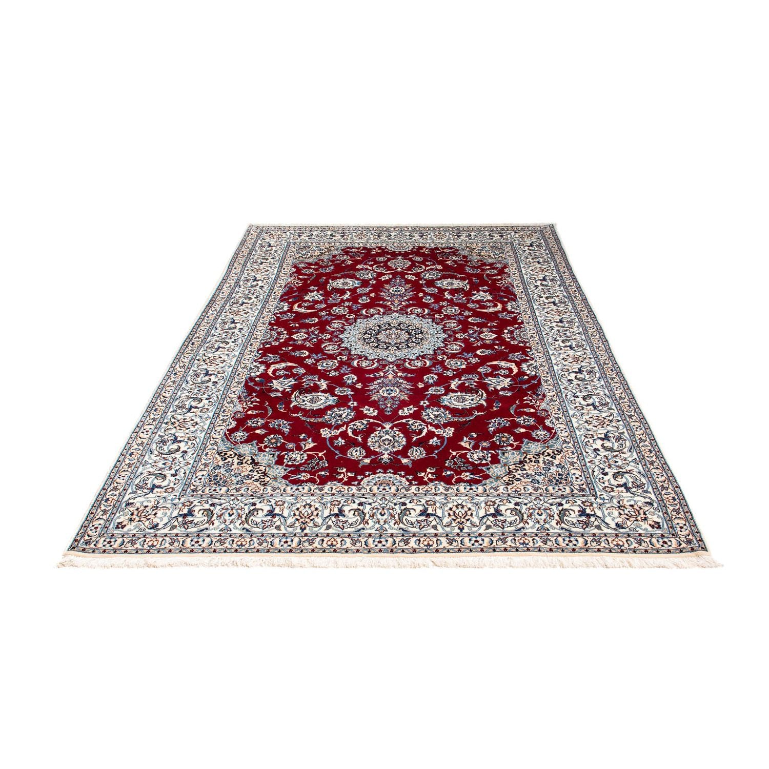 Perserteppich - Nain - Premium 236 x 153 cm Wohnzimmer Teppich