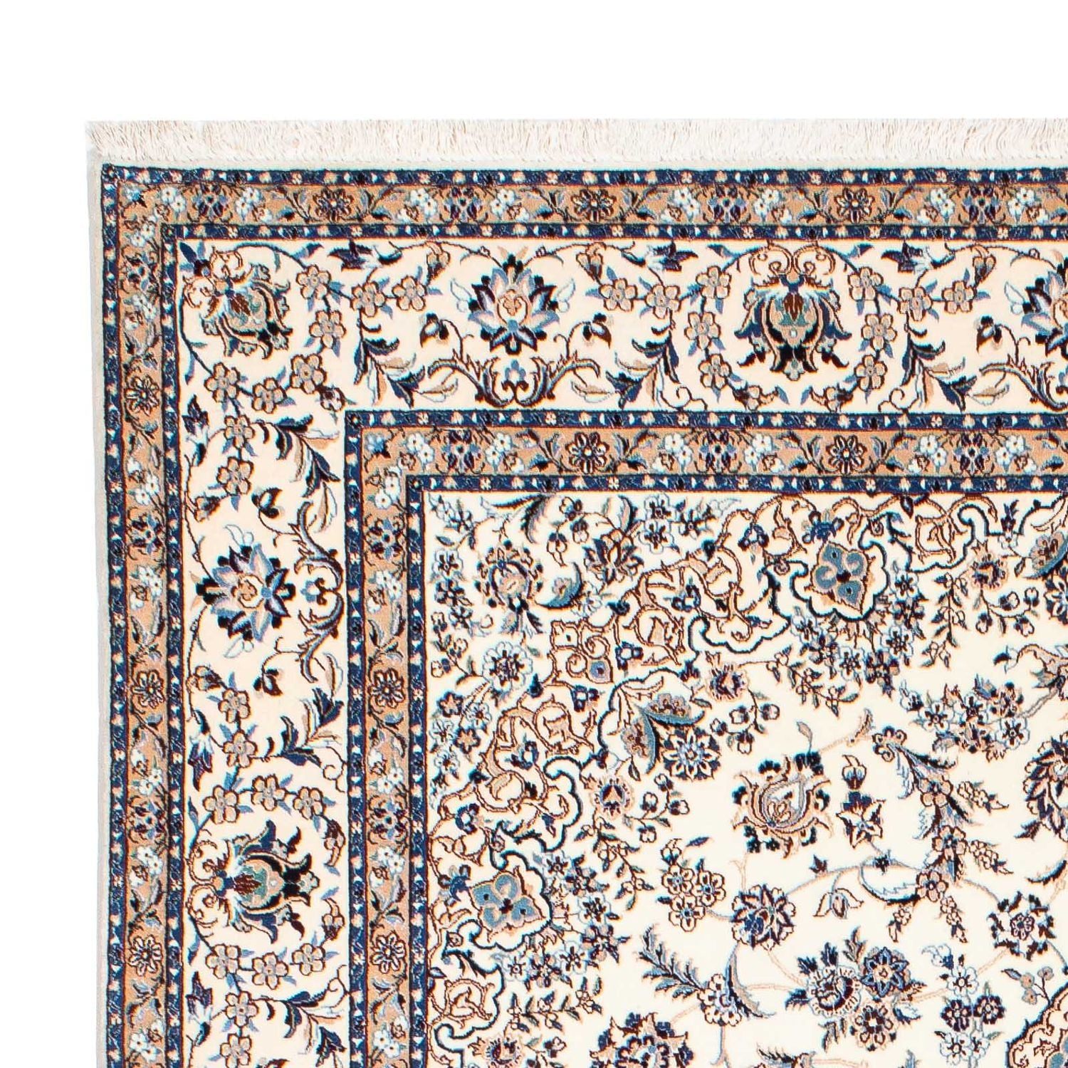 Perserteppich - Nain - Premium 240 x 161 cm Teppich Wohnzimmer