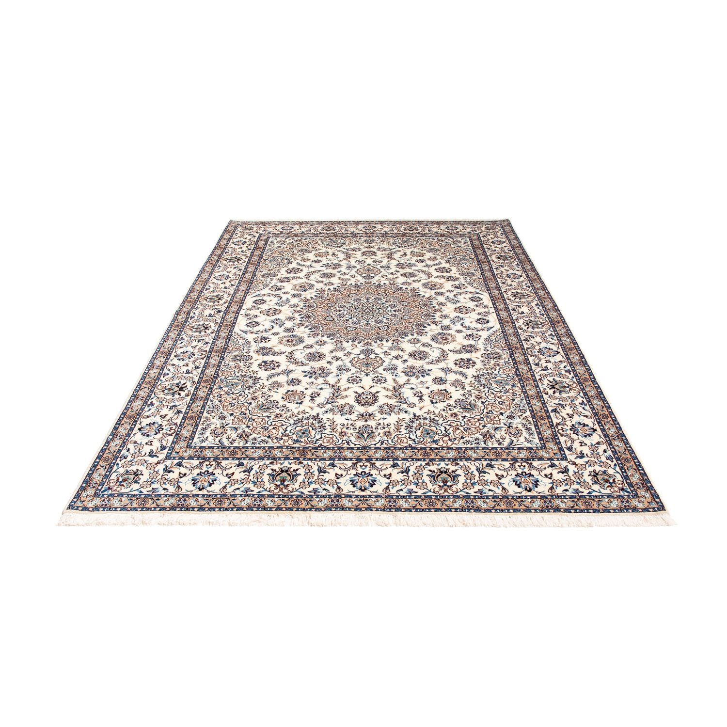 Perserteppich - Nain - Premium 240 x 161 cm Teppich Wohnzimmer