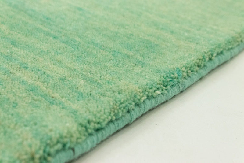 Gabbeh Teppich - Softy 60 x 40 cm - hellgrün