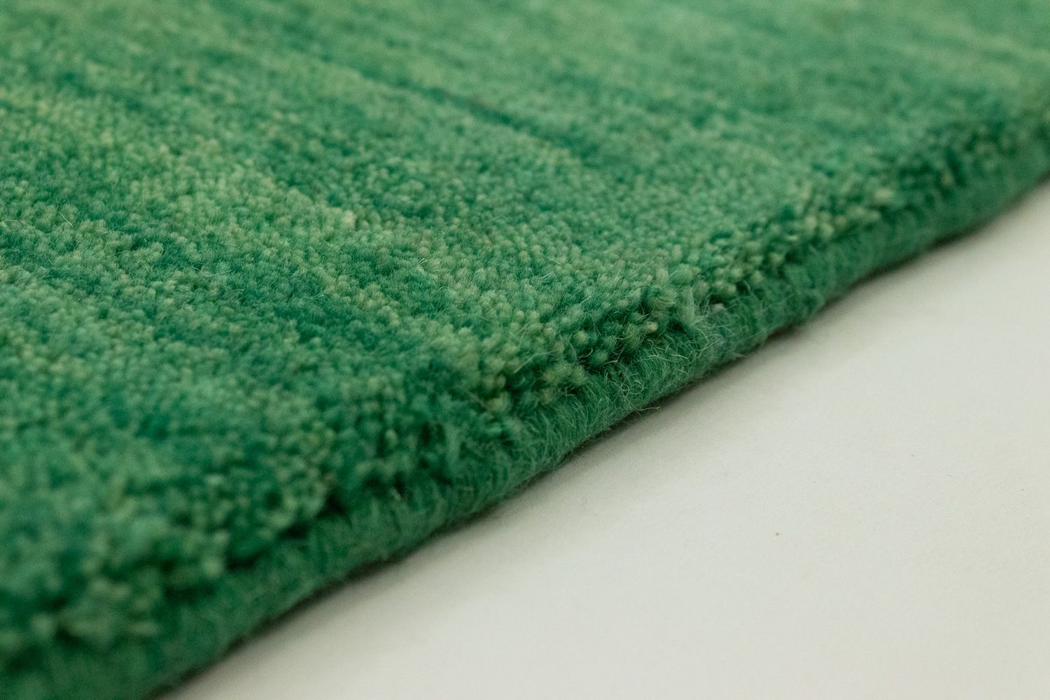 Gabbeh Teppich - Softy 300 x 250 cm - grün