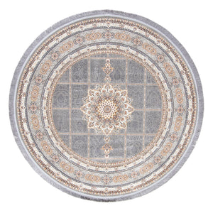 Orientalischer Webteppich - Eastern Elegance - rund