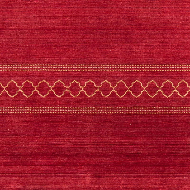 Gabbeh Teppich - Loribaft Softy 240 x 170 cm - dunkelrot