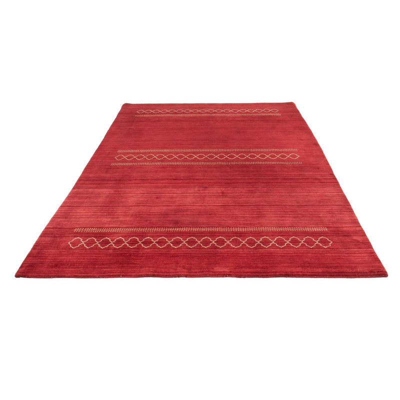Gabbeh Teppich - Loribaft Softy 240 x 170 cm - dunkelrot