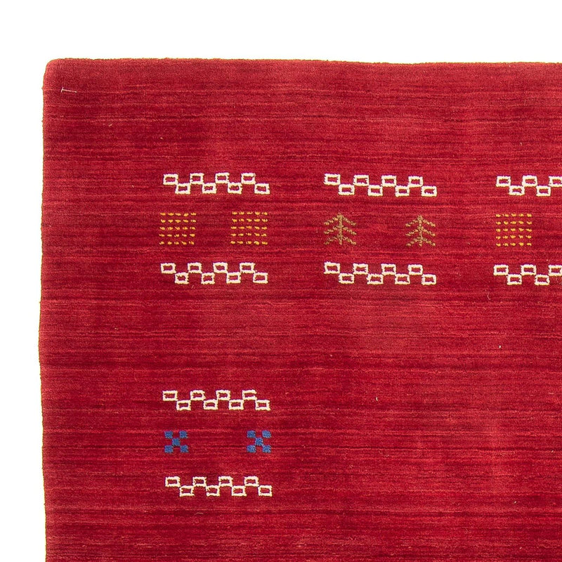 Gabbeh Teppich - Loribaft Softy 240 x 170 cm - dunkelrot