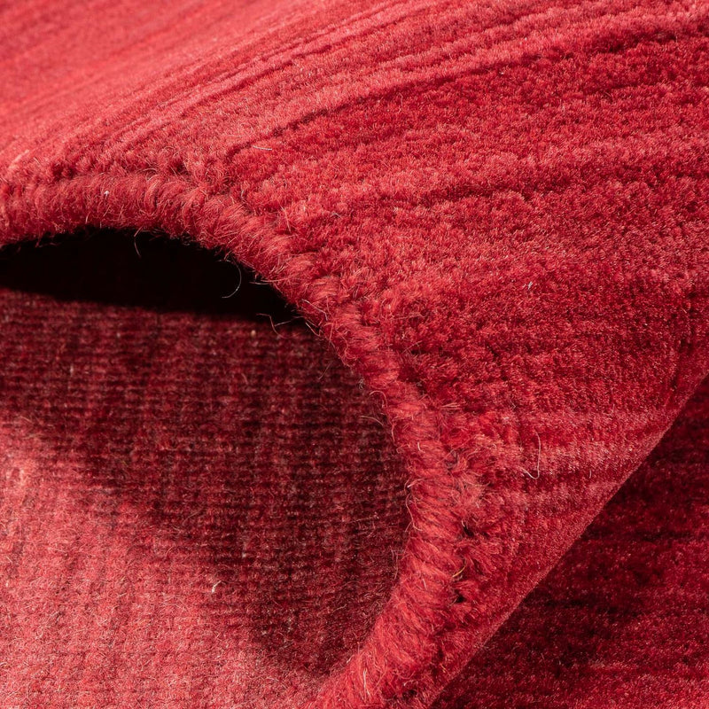 Gabbeh Teppich - Loribaft Softy 240 x 170 cm - dunkelrot