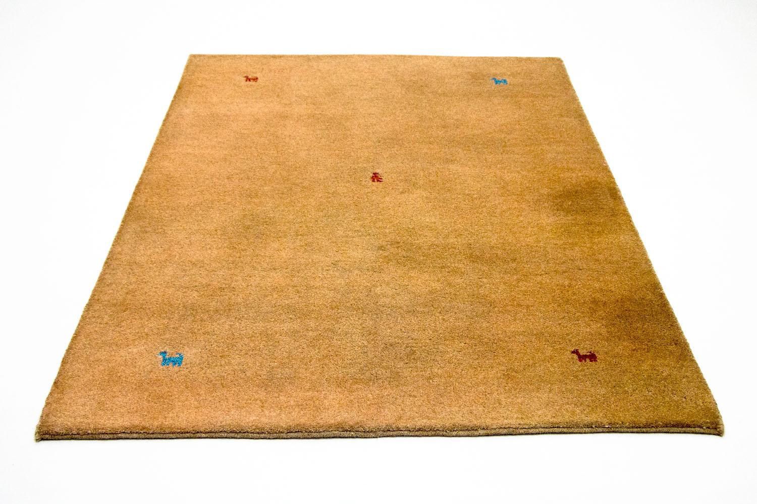 Gabbeh Teppich - Indus 200 x 140 cm - braun