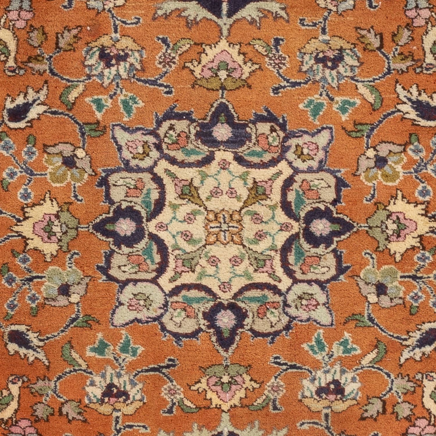 Perserteppich - Nomadic - 135 x 102 cm - terrakotta