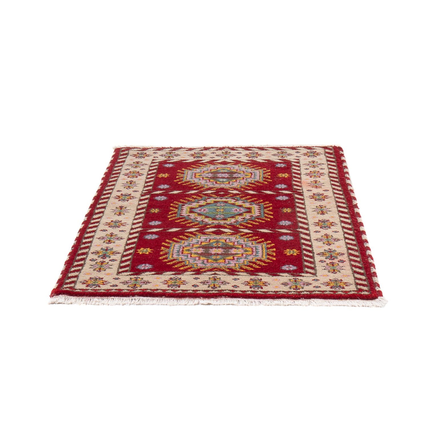Orientteppich - 160 x 90 cm - dunkelrot