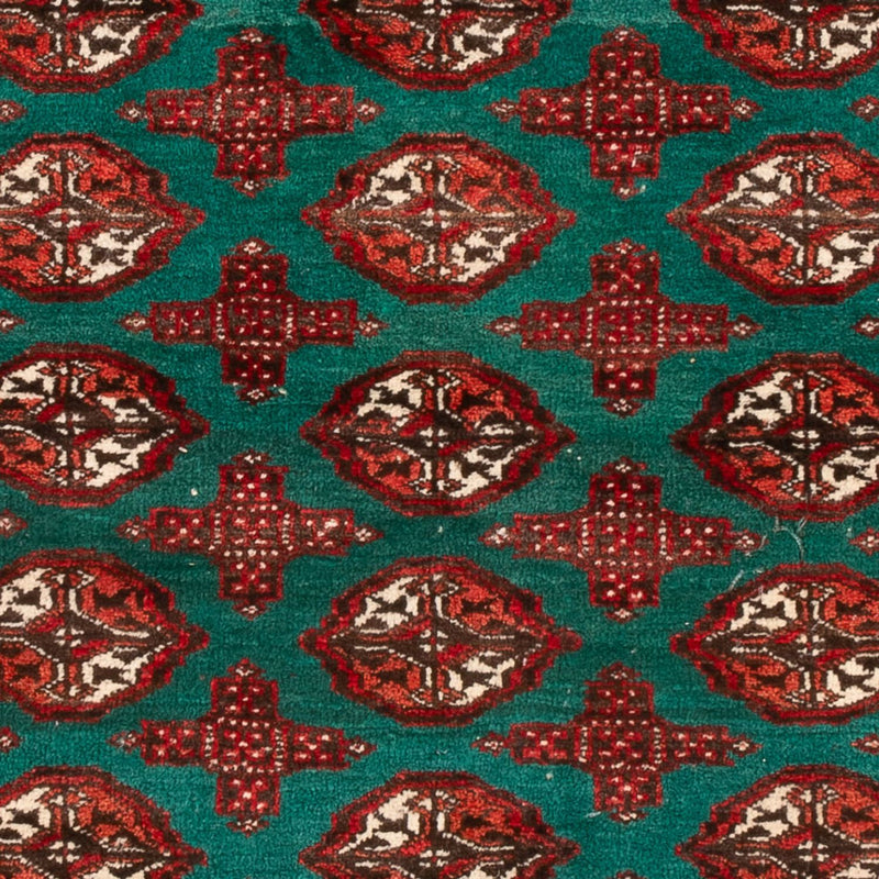 Turkaman Teppich - 117 x 95 cm - mehrfarbig