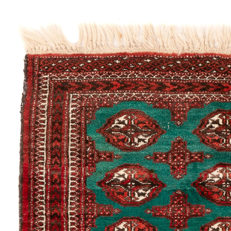 Turkaman Teppich - 117 x 95 cm - mehrfarbig