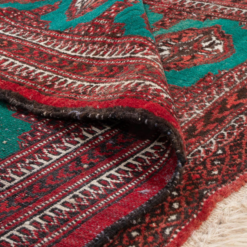 Turkaman Teppich - 117 x 95 cm - mehrfarbig